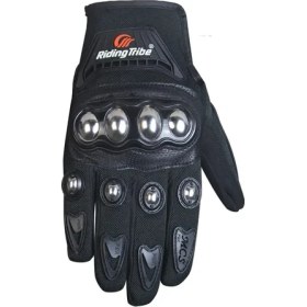 Resim Pengfushop5 Siyah- Çelik Dişli Stili Xl Beden Kadın Eldivenleri Motosiklet Sürme Bisiklet Bisiklete Binme Araba Sürüş Yürüyüş Avcılık Eğitimi Açık Yürüyüş Avcılık Eğitim Eldivenleri Mcs-21 (Yurt Dışından) 