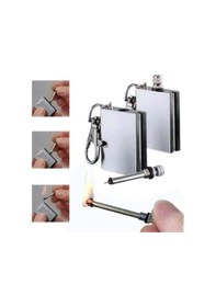 Resim Metal Kibrit Çakmak 