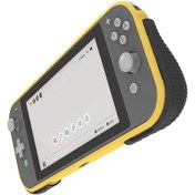 Resim Sm052 Nintendo Switch Lite İçin 2'si 1 Arada Koruyucu Kılıf Sarı-siyah 