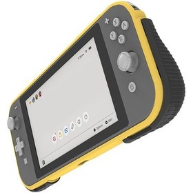 Resim Sm052 Nintendo Switch Lite İçin 2'si 1 Arada Koruyucu Kılıf Sarı-siyah 