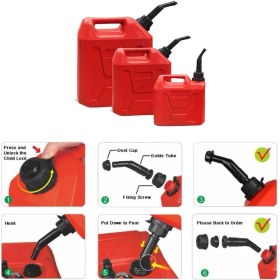 Resim Shuıvan Yedek Yakıt Bidonu 5 Litre 