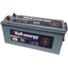 Resim VOLT ENERGY 12 V 150 Amper Deep Cycle Marin Bakımsız Akü (ÜRETİM 2026) 