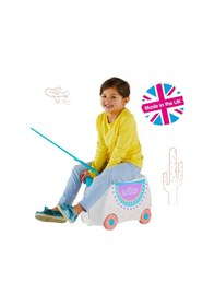 Resim Trunki Çocuk Bavulu - Lama Lola Çok Renkli 