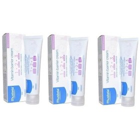 Resim Mustela Vitamin Barrier Pişik Kremi 3 x 100 G 