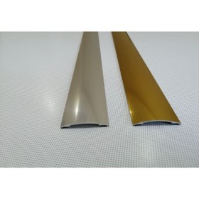 Resim ALUWORLD Eşik Profili 38mm - Parke Geçiş Profili 85 Cm *3 Parlak Gri 