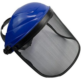 Resim Suntek Testere Kırpma Tam Yüz Kalkanı Koruyucu Çelik Mavi 