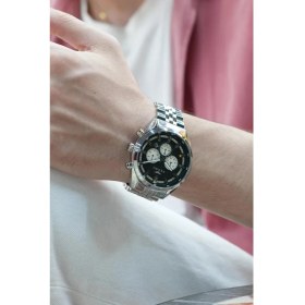 Resim Ferro FM11507A-A2 Quartz Çelik Gri Siyah Kadan 41 mm Erkek Kol Saati 