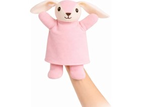 Resim Mini Mini Ilk Oyun Arkadaşım Peluş El Kuklası - Tavşan 