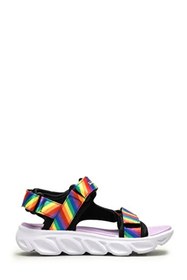 Resim Skechers HYPNO-FLASH Siyah Kız Çocuk Sandalet 