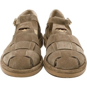 Resim Sandalet Kadın Rc-25y-001-r40208 John May 10-bej Süet Bej 