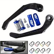 Resim Yamaha için YZF için R3 için R25 için R6 için R1 için R125 için, Motosiklet Aksesuarları, Direksiyon Kavrama Kolu Koruyucuları Koruyucu 7/8" 22mm 