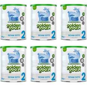 Resim Golden Goat Keçi Devam Sütü 2 Numara 400 g x 6 adet 