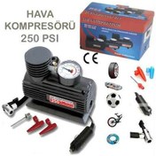 Resim Hava Kompresörü Lastik Pompası Mini 12v 250 Psı 
