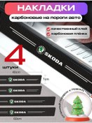 Resim Avtoprime Skoda Otomobileri İçin Karbon Koruyucu Eşik Numaraları 296179022 