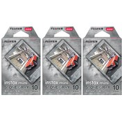 Resim Fujifilm Instax Mini Stone Gray 10x3 Film Seti 