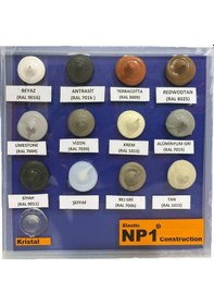Resim Np1 Polimer Silikon Mastik Sosis Siyah 600 Ml Siyah 