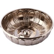 Resim KT HOME Hamam Tası Osmanlı Motifli Metal Banyo Tası 