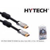 Resim Hytech Hy-W290 1.3Mt Mini Hdmı M-M 1.4 Versiyon 24K 3D Gold Kablo 