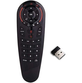 Resim G30S Voice Air Mouse Jiroskop Akıllı Uzaktan Kumanda 