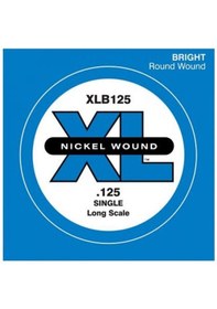 Resim D'Addario Nickel Wound Single Long Scale .125 - XLB125 Bas Gitar 