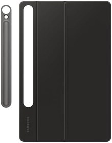 Resim Samsung Galaxy Tab S9/S9 FE/S10 FE Klavyeli Mousepadli Kılıf (Galaxy AI), Siyah 