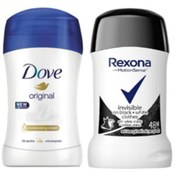 Resim Dove Original Stick 40 ml + Invisible Motion Stick 40 ml 