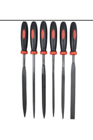 Resim Genel Markalar 6 Pcs Mini Eğe Seti - 6 Parça Hobi Ve İnce İşçilik Eğe Seti (14cm) 