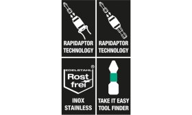 Resim Wera Bits Seti Stainless 1 Bit-Check 10 05071110001 