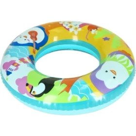 Resim Shoplet Buğz Sevimli Hayvanlar Desenli Çocuk Deniz Simidi (3-6 Yaş) 