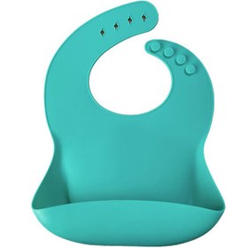 Resim OiOi Basics Mama Önlüğü - Aqua Green 