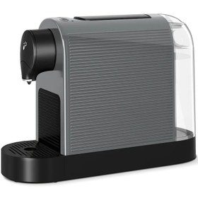 Resim Tchibo Cafissimo Pure Plus 681006 Espresso Makinesi, 1250 W, 800 ml, 15 bar, Espresso, Caffe Crema, Uzun Kahve, Kapsül bölmesi, Gri - GRİ 