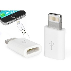 Resim Iphone 5 6 Plus Air Mini Micro Usb Otg Ios Çevirici Dönüştürücü 