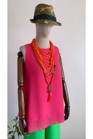 Resim RAMİNKO BOUTİQUE Kadın Pembe Bluz 