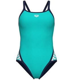 Resim Arena Icons Kadın Yüzücü Mayosu 005036871 Turkuaz 