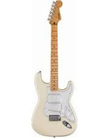Resim Fender Standard Stratocaster Akçaağaç Klavye Olympic White Elektro Gitar 