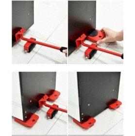 Resim cumboo Mobilya Buzdolabı Eşya Kaydırma Taşıma Aparatı Ayarlanabilir 2 Parça 