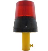 Resim Mesan Ø110 Xenon Çakar Lamba Boru Montaj Kırmızı 220vac Ms 884.1.220vac 