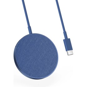 Resim Anker PowerWave Select+ Magsafe Kablosuz Manyetik Şarj Cihazı - A2566 - Mavi (Anker Türkiye Garantili) 
