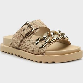 Resim Guess Bayan Terlik Fl6ft2 Fal03 Beıbr Bej 