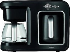 Resim Karaca Hatır Plus 2 In 1 Kahve Makinesi Black Chrome 