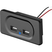 Resim Faith Araba Kamp Tekne Karavan Karavan Için Çift USB Bağlantı Noktaları Şarj Soketi (Yurt Dışından) 