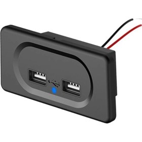 Resim Faith Araba Kamp Tekne Karavan Karavan Için Çift USB Bağlantı Noktaları Şarj Soketi (Yurt Dışından) 