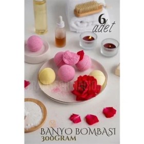 Resim Bfs Banyo Bombası Jakuzi Küvet Banyo Bombası Topu 6 Adet 300 gr 