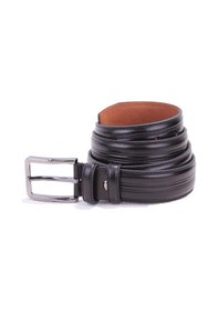 Resim Dagoster 3.5 CM Hakiki Deri Erkek Kemer Siyah DMK26-305DG Siyah 