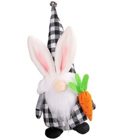 Resim Homyl Çiftlik Evi Masa Ev Için Paskalya Gnome Doll Yapımı İsteğe Bağlı 