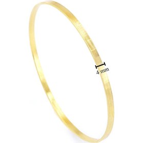 Resim Ferizz Altın Kaplama Kibrit Çöpü 4 Mm Bilezik Blz-3028 Altın 