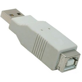 Resim USB 2.0 A Erkek to USB-B Dişi Dönüştürücü Adaptör 