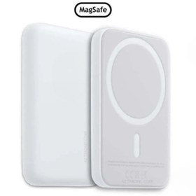 Resim teknotrust 5000 mAh Magsafe Powerbank – iPhone Uyumlu Kablosuz Magnetik Şarj Cihazı Samsung/Iphone Uyumlu 
