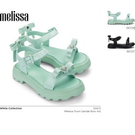 Resim Melıssa Town Sandal Bow Ad Siyah 