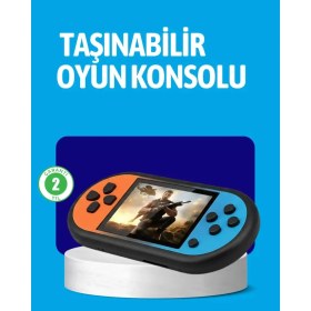 Resim Nemere İthalat Retro 520 Oyunlu Taşınabilir Konsol Hd Ekran USB Şarjlı Nemere Ithalat 